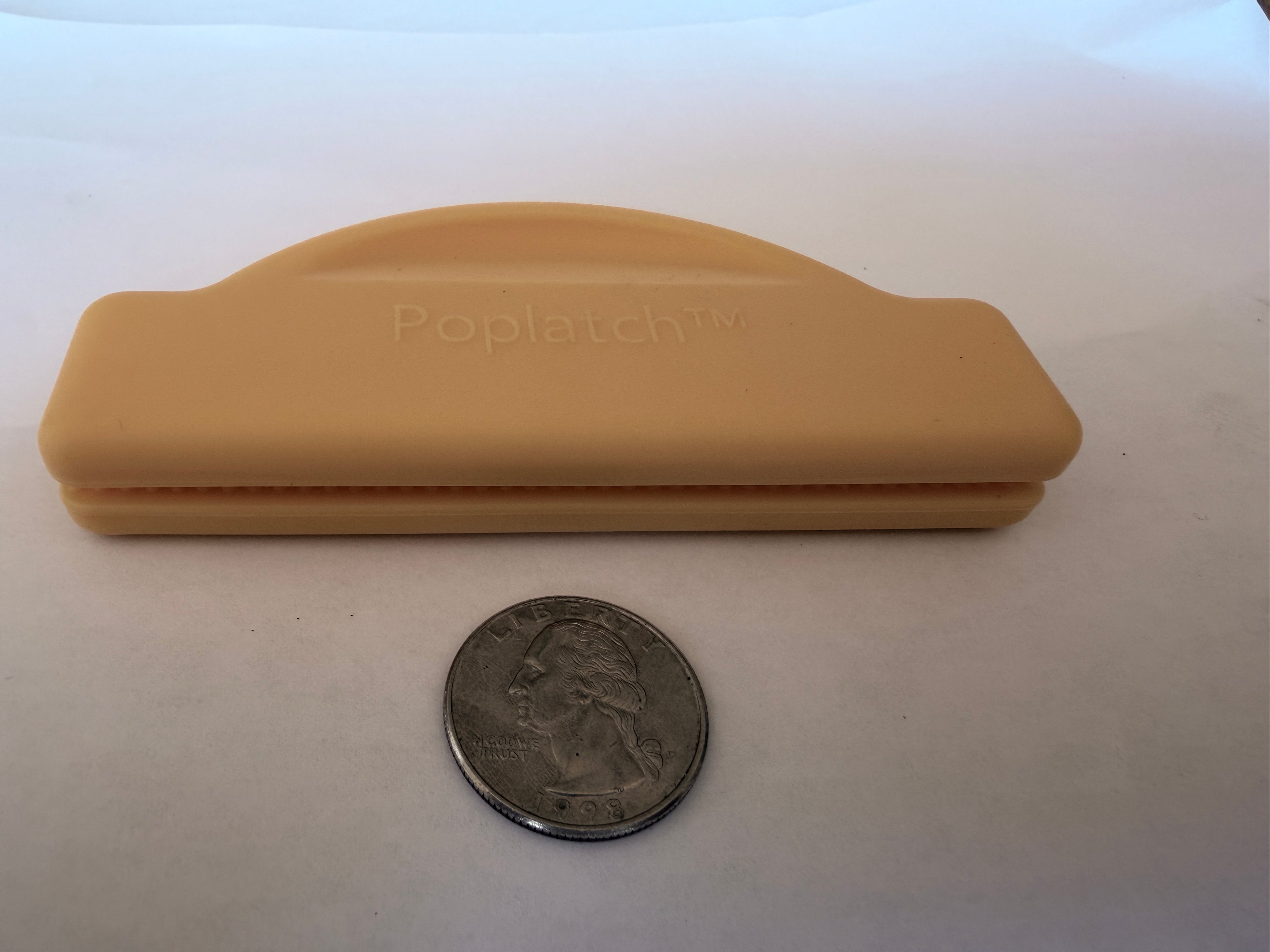 Poplatch clip size reference