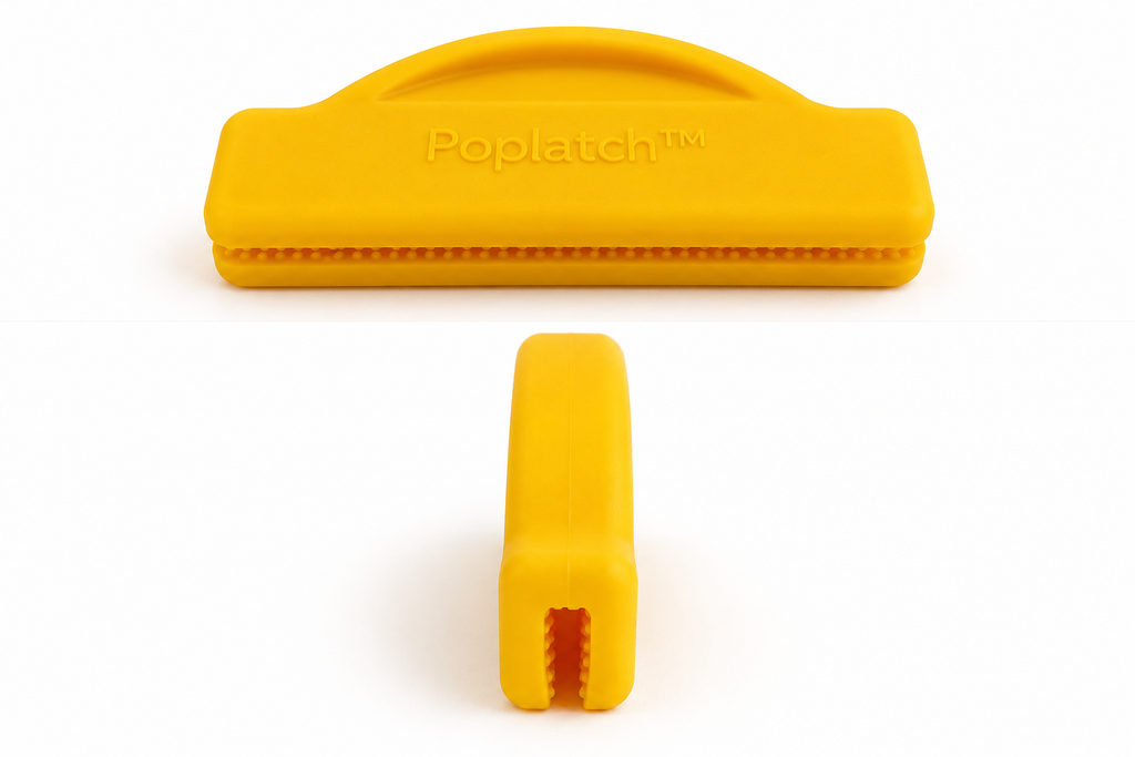 Poplatch™ 2-Pack — Microwave Popcorn Clips