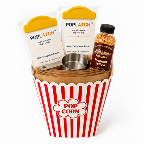 PopLatch™ Complete Popcorn Starter Kit